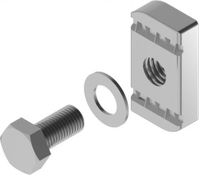 Śruba z nakretką i podkładką SR M8x25 650451