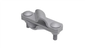 Złącze Krzyżowe Skośne Pręt-Pręt 3-Elem. Stal Ocynkowana Ogniowo 116.9 Og...