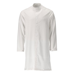 Fartuch laboratoryjny, Męski, Biały, rozmiar: L, Wielorazowe