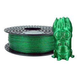 PLA Glitterfilament green 1.75mm 1kg - Azurefilm