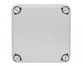 Puszka natynkowa LIGHT 108x108x64 bez dławnic 7xM25 IP66/67 EX-111