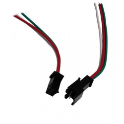 Szybkozłączka męska + żeńska 3-żyłowa do taśmy led 3 żyłowej IC Digital ws2811