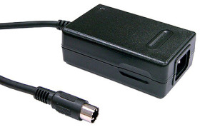 Adapter AC/DC Uwy -15V dc Iwy (-15 V dc) 0.1 → 0.3A Złącze zasilania DIN 4-stykowe 29W 3 -wyjściowa