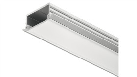 Profil Led Wpuszczany, Biały Opal, 1190 Häfele Lighting, 83372983