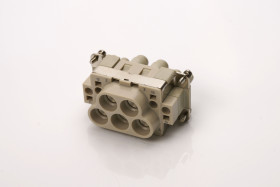 Wkładka 4-pinowe RS PRO 16A Żeński Połączenie zagniatane