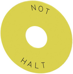 Podkładka Siemens 3SU1900-0BB31-0AT0 (Ø) 75 mm NOT-HALT 10 szt.