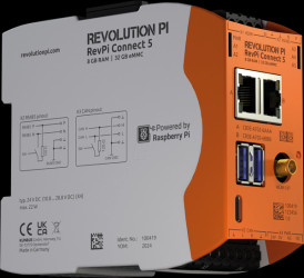 PR100419 The RevPi Connect 5, based on the Raspberry Pi Compute Module 5