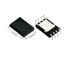 MOSFET N-kanałowy 59.9 A PowerPAK SO-8 80 V SMD