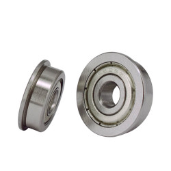 F624ZZ 4x15x5 mm Flange Ball Bearing