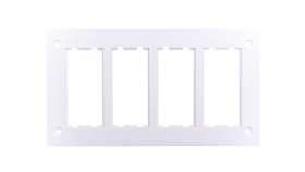 Simon Connect Ramka Cima Pro Poczwórna Do Puszki Sbm450 8X K45 Czysta Biel...