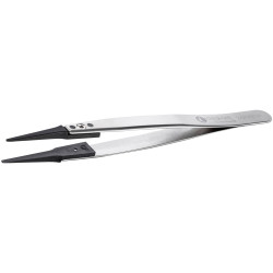Ideal Tek 242CFR.SA.1.IT Tweezers ESD Plastic, 130mm, Replaceable Tip