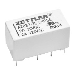 Zettler Electronics AZ832-2C-5DE PCB Relay 5V DC 3 2 Change-Overs 1pc