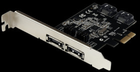 PEXESAT322I 2 port SATA III PCI Express card