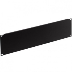Panel maskujący do szafy RACK 19" 3U czarny