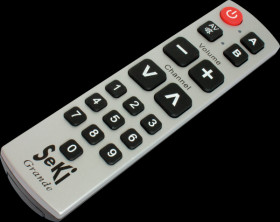 71933 Seki Grande, universal remote control with learning capability,