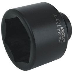 Sealey IS170 Impact Socket 70mm 1&quot;sq Drive