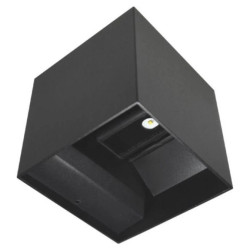 Oprawa elewacyjna LED Kreon 2*3w kwadrat 4000K cz