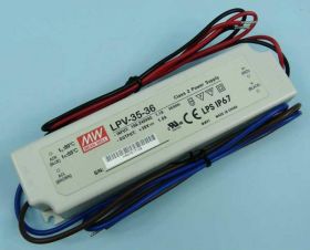 36V/1,00A/35W LPV-35-36 LED IP67 PLASTIC