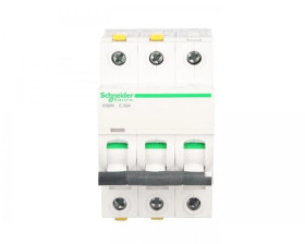 Wyłącznik nadprądowy 3P C 32A 6kA AC iC60N-C32-3 Acti9 A9F04332