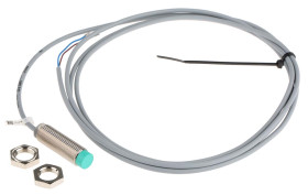 Czujnik zbliżeniowy M12 Indukcyjny 4 mm Pepperl + Fuchs Niewpuszczany 5 → 30 V DC długość 40mm Gwintowany