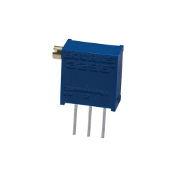 Potencjometr 67X 500Ω(64X 3296X) wieloobrotowy/pionowy śr.z boku