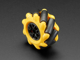 Adafruit Right Mecanum Wheel - 48mm Diameter - TT Motor or Cross Axle