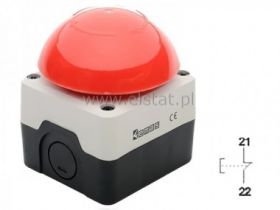 Kaseta grzyb ON-OFF ( obrót ) stabilny, 72mm, EMAS