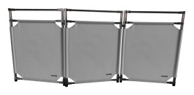 Bariera ochronna Bariera składana Szary