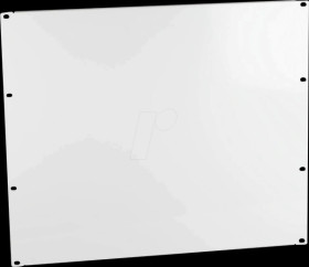 691269N 19" blind plate, 9U, RAL7035