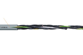 Control Cable liczba żył 4 2,5 mm² Nieekranowany Igus 30 A średnica zew 9.5mm Szary