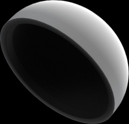 Screw cover cap, M5, inner Ø 12.8 mm, outer Ø 14.5 mm, PA, 003.14.058