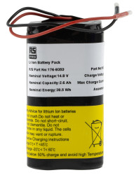 Zestaw akumulatorów 14.4V 4-ogniwowy 2.6Ah RS PRO RS PRO