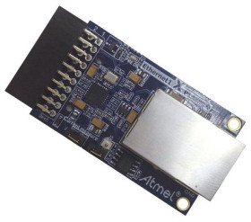 Zestaw do rozbudowy ARM Cortex M0+ Microchip Ethernet1 Xplained Pro Ethernet Mikrokontroler Sam ATETHERNET1-XPRO
