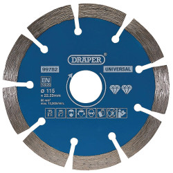 Draper 99782 Segmented Diamond Blade (115mm)