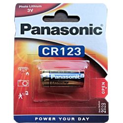 bateria litowa CR123 Panasonic