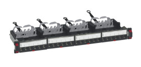 Panel RJ, LCS³, Cat6, 24 portów, RJ45, FTP, Niebieski