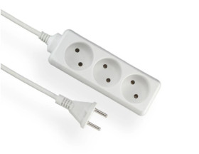 Przedłużacz ECONOMIC 3-gniazda b/u 2m /H05VV-F 2x1/ EPS-32