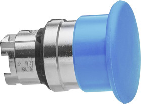Schneider Electric ZB4BC6 ZB4BC6 Element czołowy dla przycisku resetowalny (Ø) 22 mm nieoznakowany chrom, niebieski 1 sz