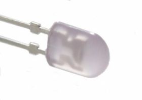 Dioda LED owalna niebieska 600mcd