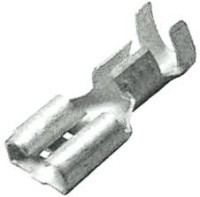 KON-D-Z10/10 Konektor żeński, zaciskany na kabel - mosiądz ocynkowany 6,5 mm (dla przewodów 0.5-1mm2) - kpl. 10 szt.