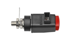 Wtyk montażowy, Czerwony, 16A, 300V