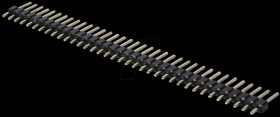 36-pin header, straight, pitch 2.54