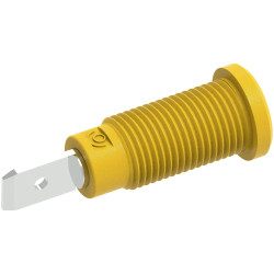Electro PJP 228-2-I-CD1-J Safety Socket Yellow 1pc Durable Design