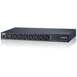 1U 8-gniazdkowa jednostka eco PDU PE7208G 16A 7 x IEC320 C13 + 1 x IEC320 C19
