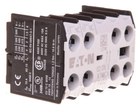 Styk pomocniczy 2R montaż czołowy 02DILE 010240