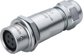 Złącze wielostykowe przemysłowe 2-pinowe M12 Montaż na kablu Gniazdo RS PRO