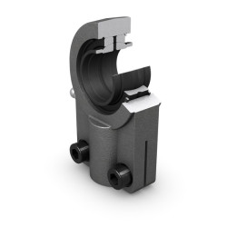 Końcówka pręta, typ: Żeński, Złącze M14 x 1,5 żeńskie, Stal