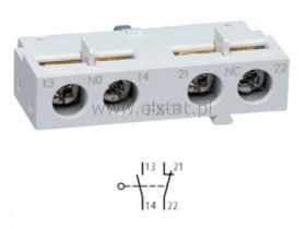 Styki czołowe do wyłącznika silnikowego 1NO+1NC