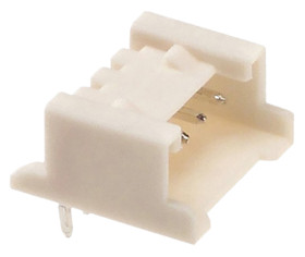 Listwa stykowa PCB 4-pinowe Sherlock raster: 2 mm Kąt prosty 1-rzędowe Molex Otwór przelotowy 125 V W osłonie