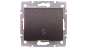 Logi Łącznik Zwierny Dzwonek Śrubowy 10Ax 250V Grafit 021030141 25249